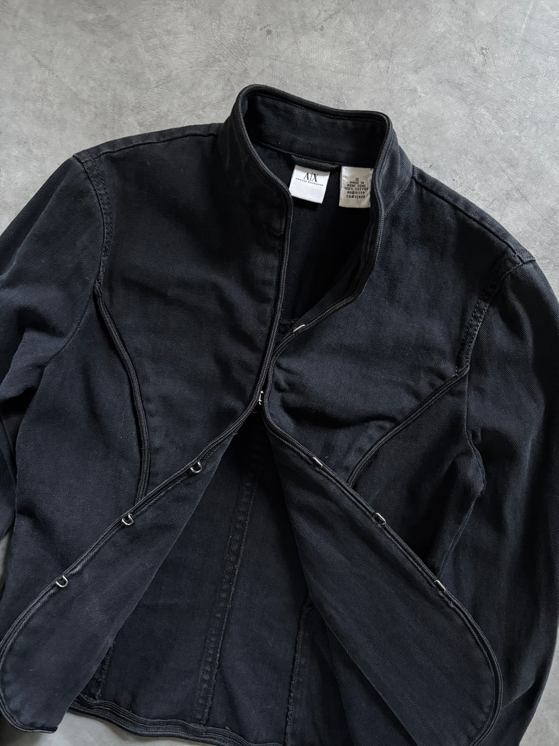 Armani Exchange 아르마니 익스체인지 블랙 데님 자켓 상품이미지9