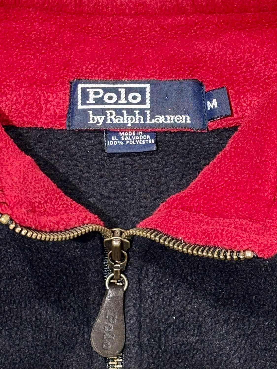 폴로랄프로렌 90‘s Japan 포니 후리스 반집업 상품이미지7