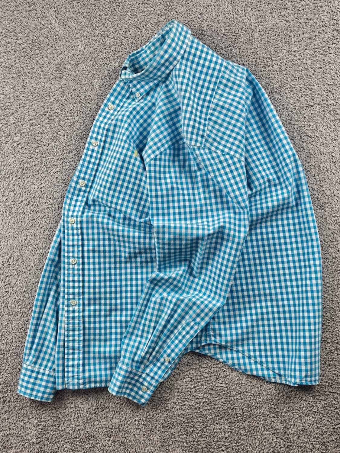 폴로랄프로렌 깅엄 체크 패턴 셔츠 ( M ) / 11179 상품이미지3