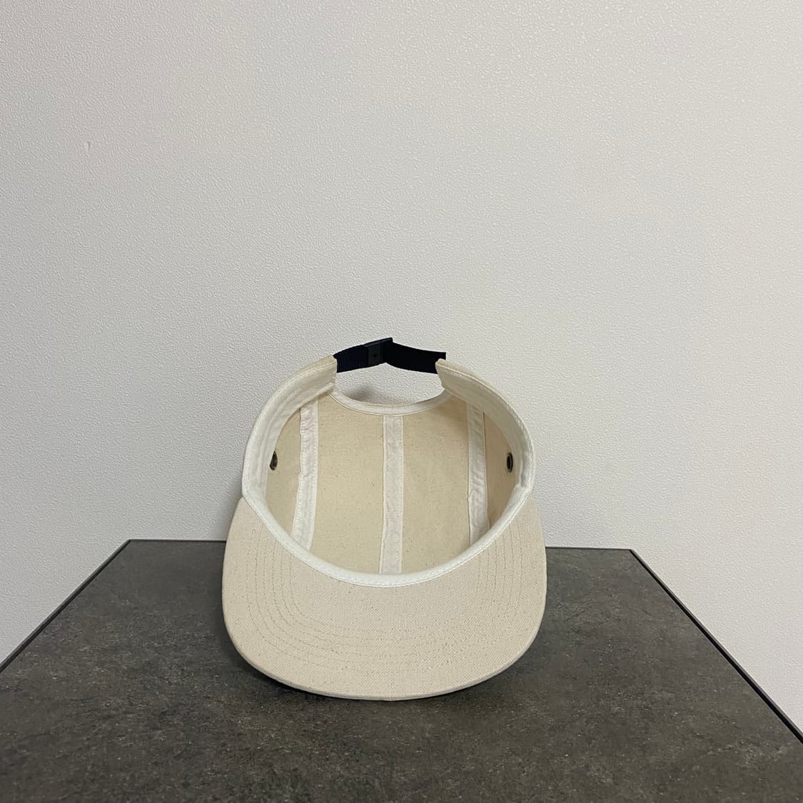 (OS) 슈프림 박스로고 캠프캡 모자 워시드 캔버스 내츄럴 상품이미지5