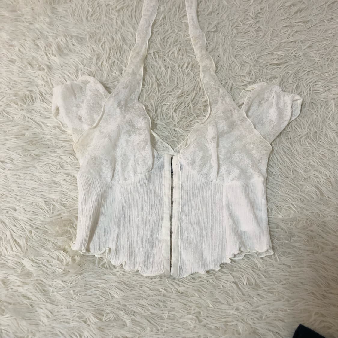 expined girl 익스파이어드 걸 April Top WHITE 상품이미지1