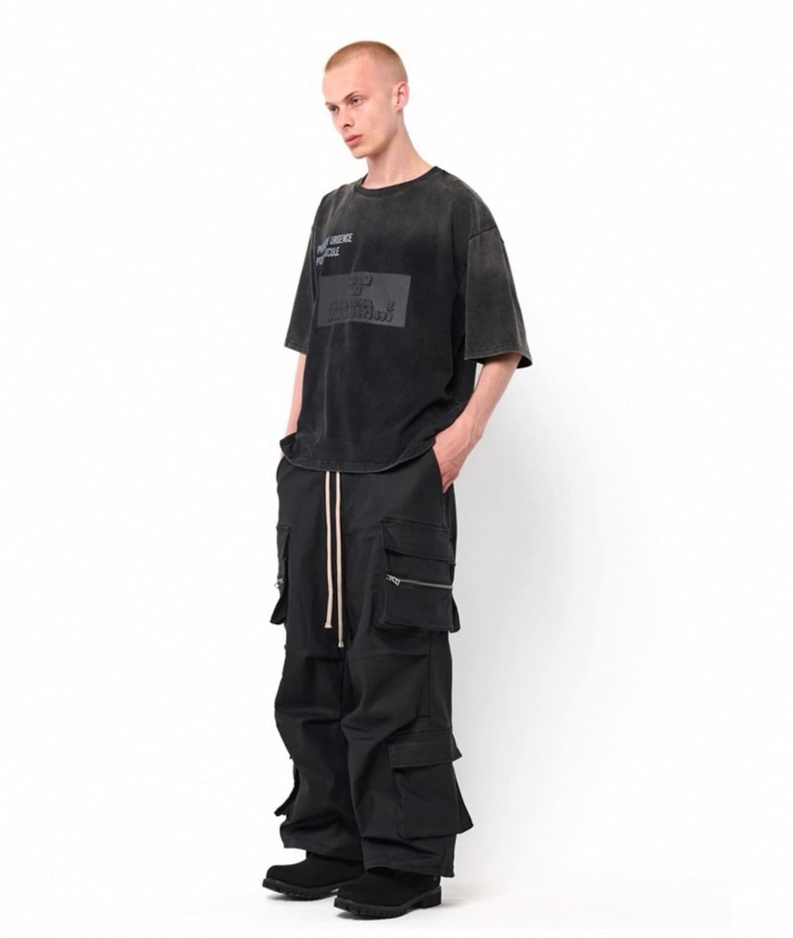 DANKE SCHON 코팅 카고 팬츠 상품이미지2