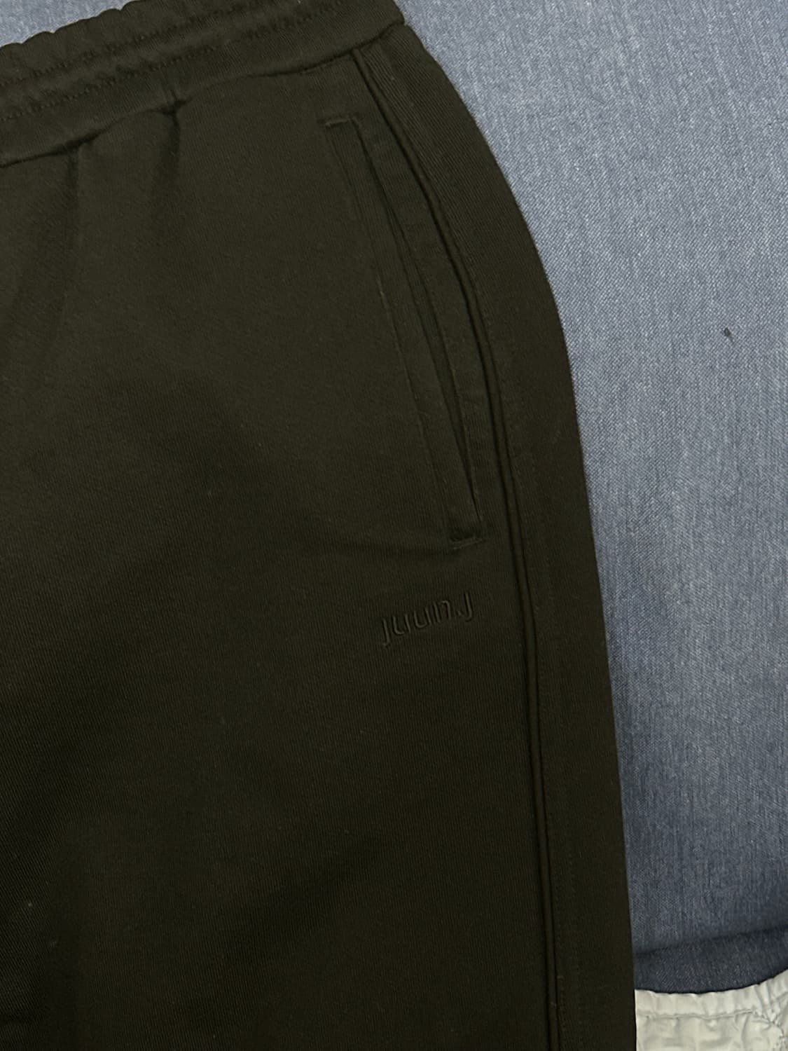 준지 조거팬츠 블랙 상품이미지2