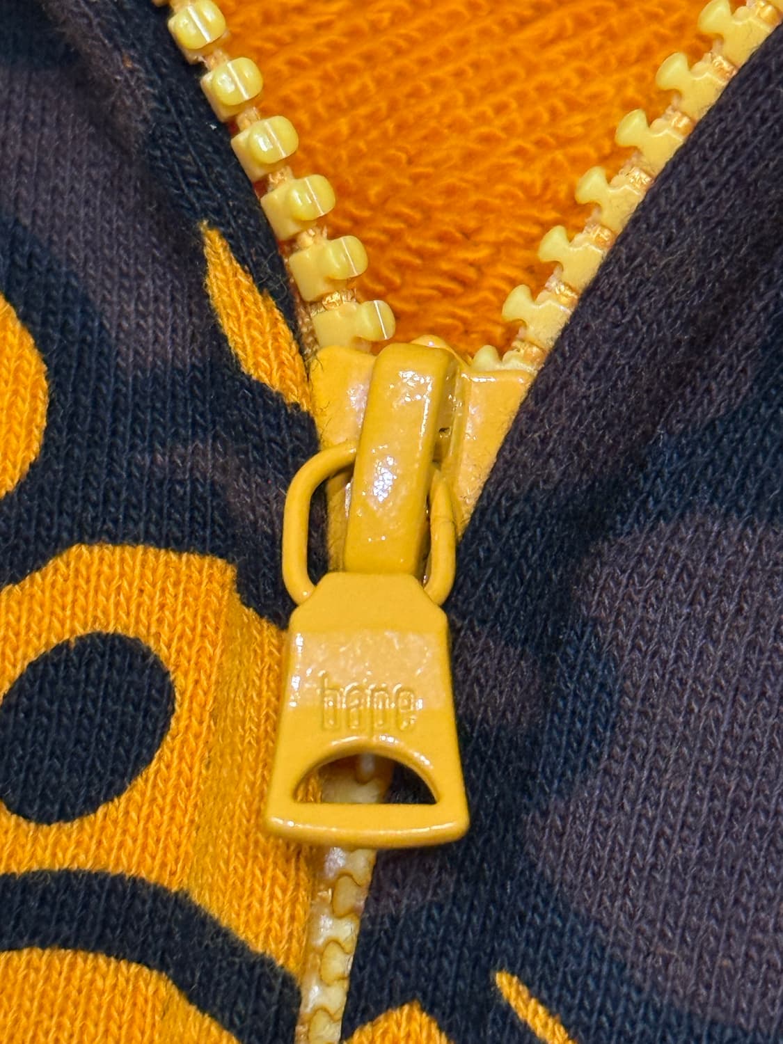 베이프 베이비 마일로 패턴 후드 집업 자켓 상품이미지4