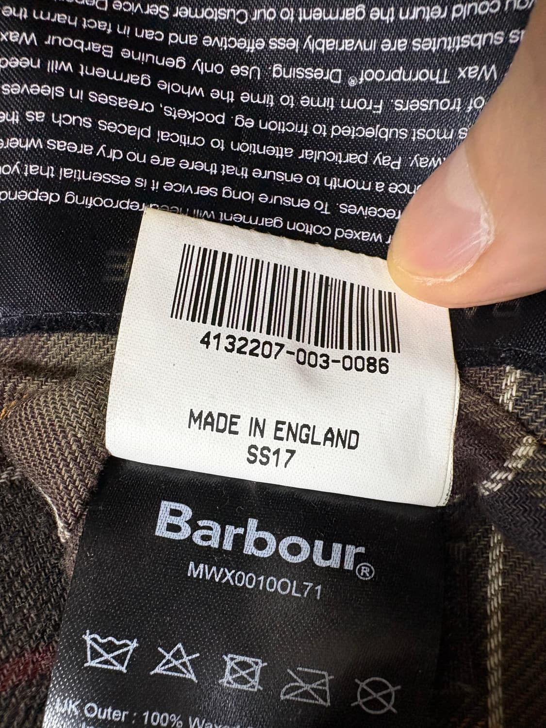 바버 비데일 올리브 36 사이즈 상품이미지6