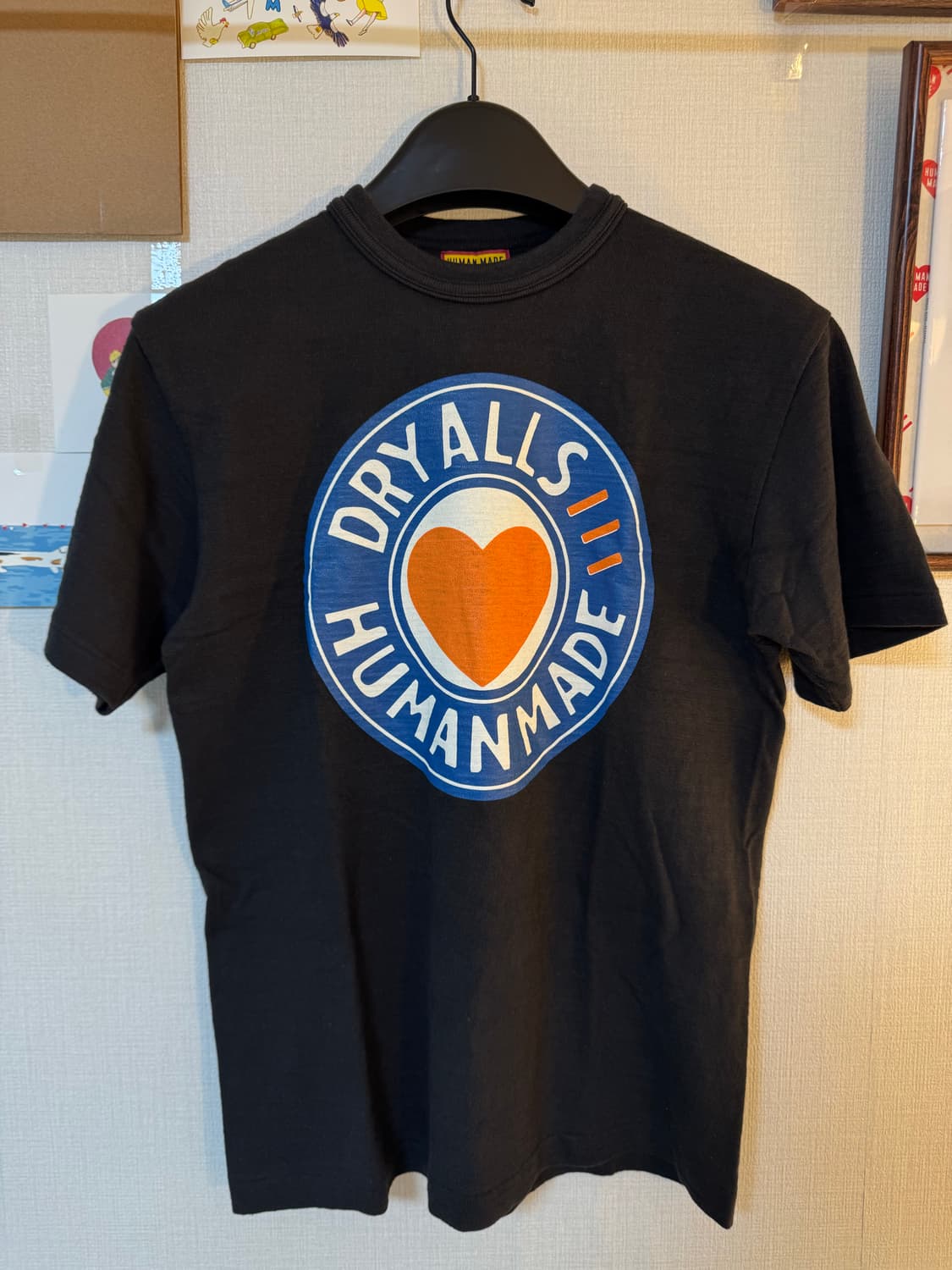 [S]휴먼메이드 그래픽 반팔 티셔츠 블랙 상품이미지2