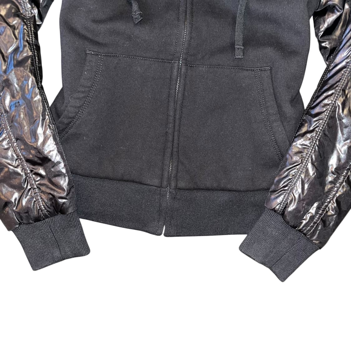 ASK 후드패치 패딩 갸루y2k펑크 상품이미지3