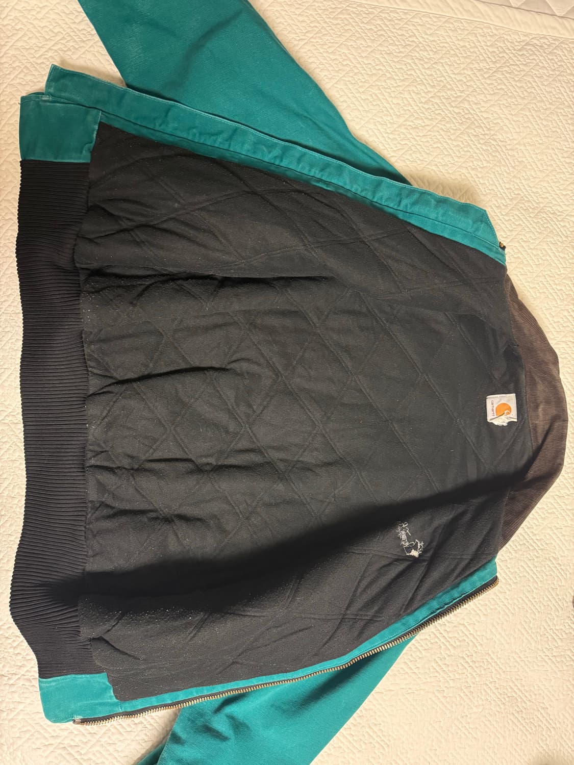 칼하트 산타페 자켓 jq2132 aqua (추정) 상품이미지3