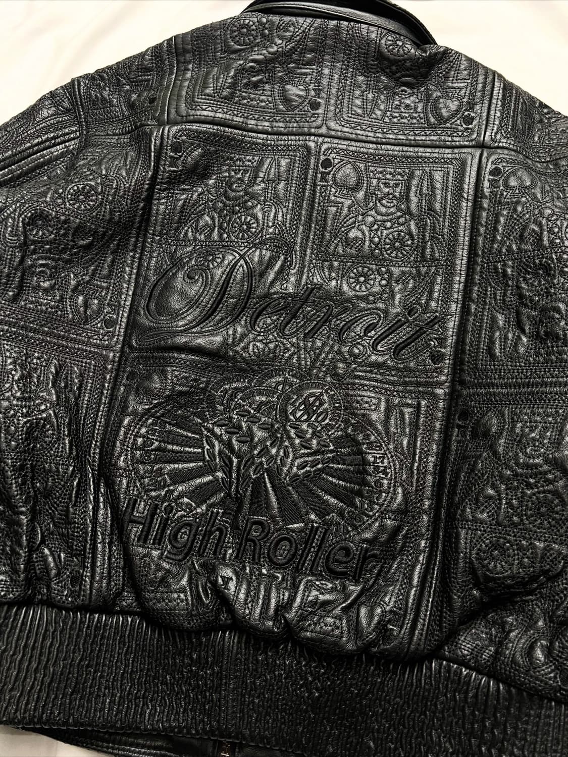 보니 펠레펠레 하이롤러 가죽자켓 상품이미지9