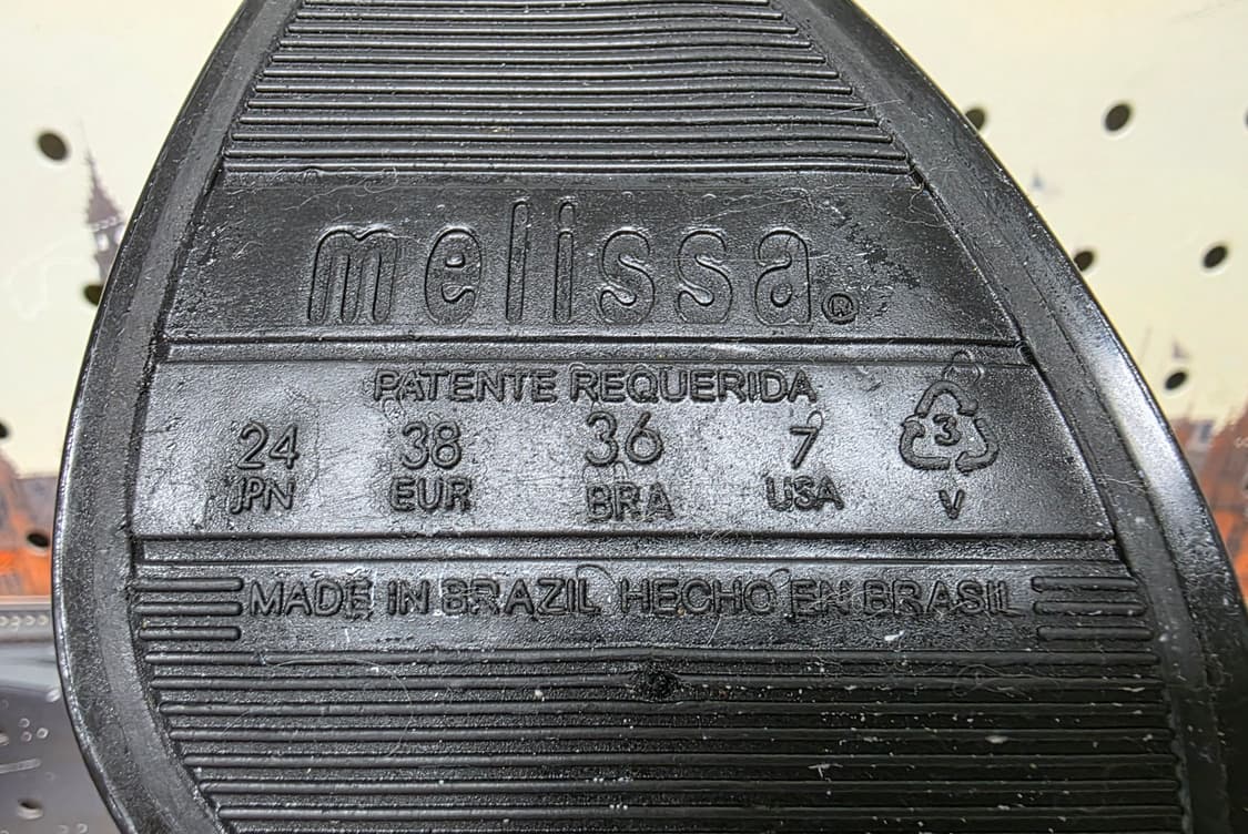 멜리사 웨지힐 웨지샌들 240 하이힐 발목 스트랩 젤리슈즈 HD41 상품이미지9