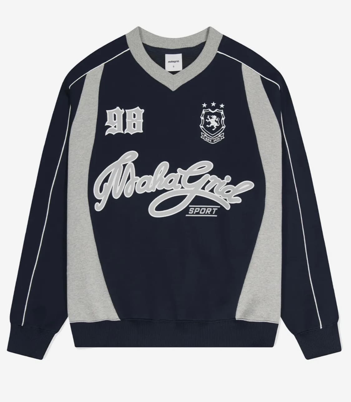 마하그리드 TRACK SWEATSHIRT NAVY(MG2DFMM449A) 상품이미지1