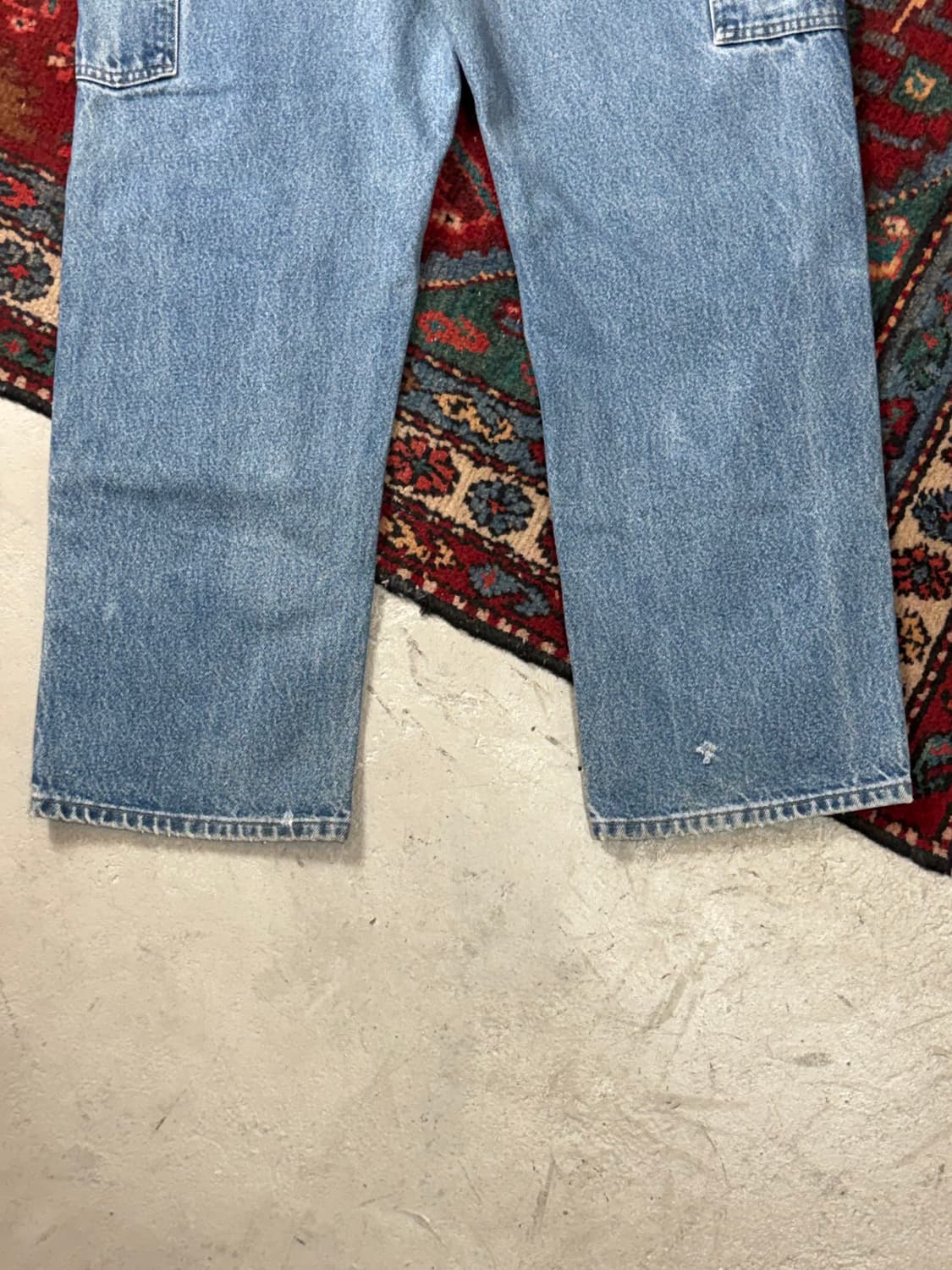 00's OG 칼하트 데님 더블니 칼하트 워크팬츠 썩블니 상품이미지8