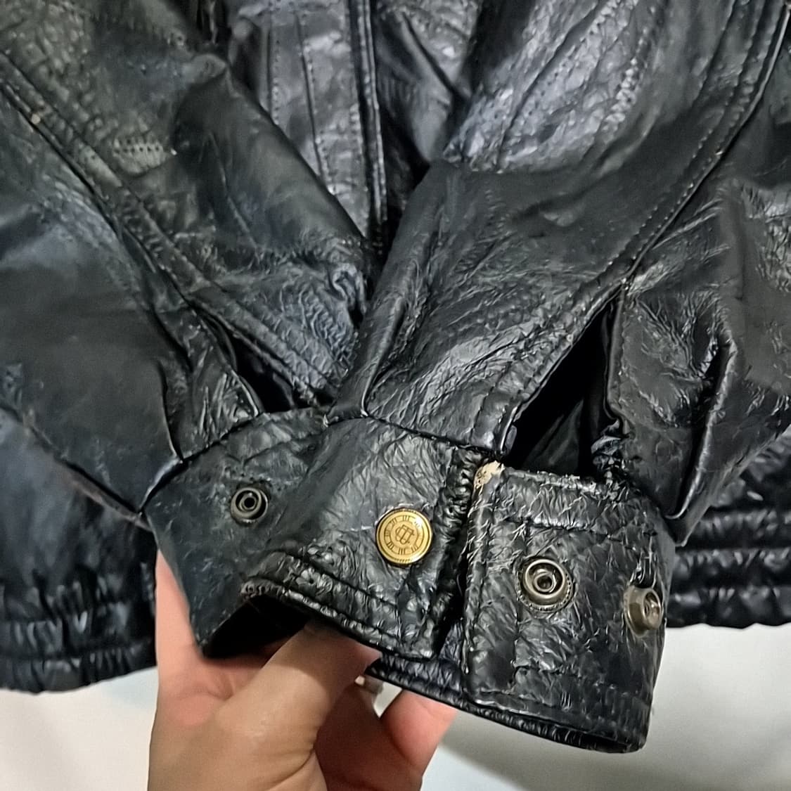 Roberto Anna 빈티지 가죽 자켓 상품이미지4