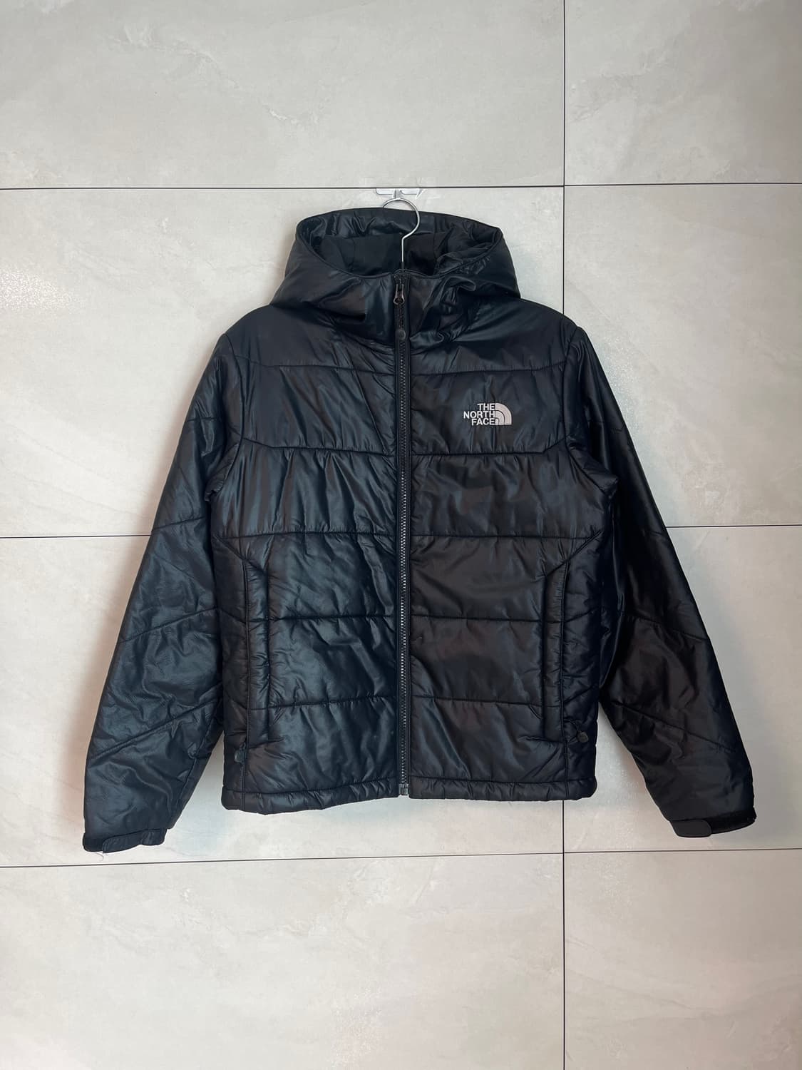 노스페이스 후드 경량 패딩 블랙 [M] 상품이미지1