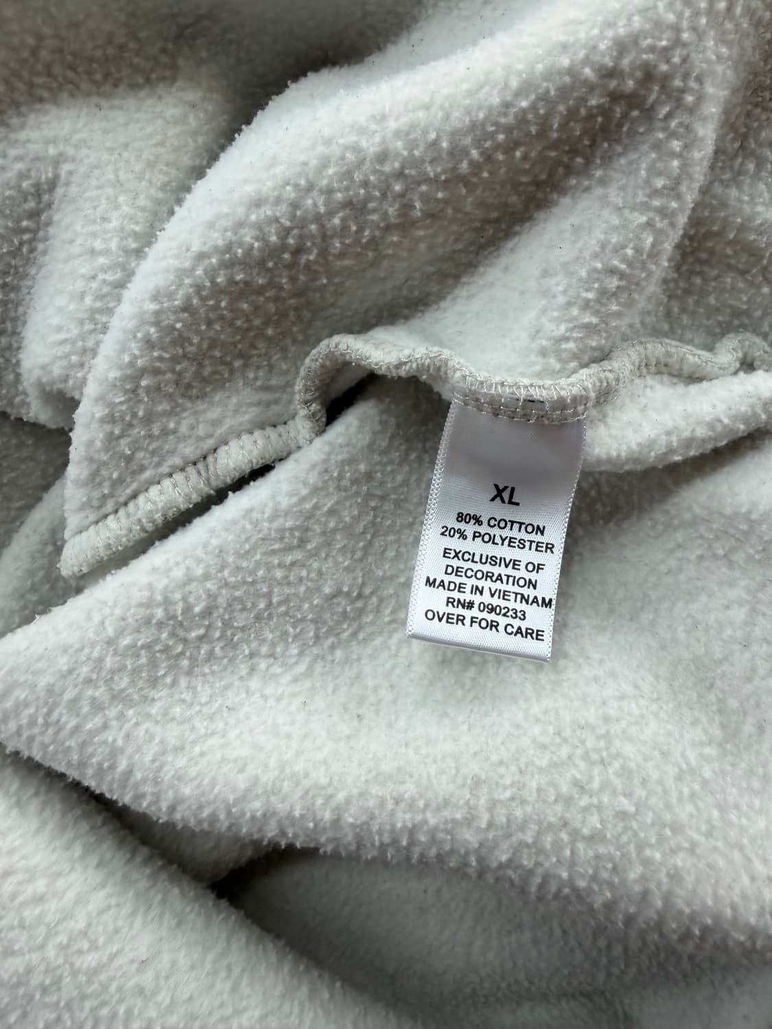 XL/ 피어오브갓 에센셜 프론트로고 기모 맨투맨 상품이미지8