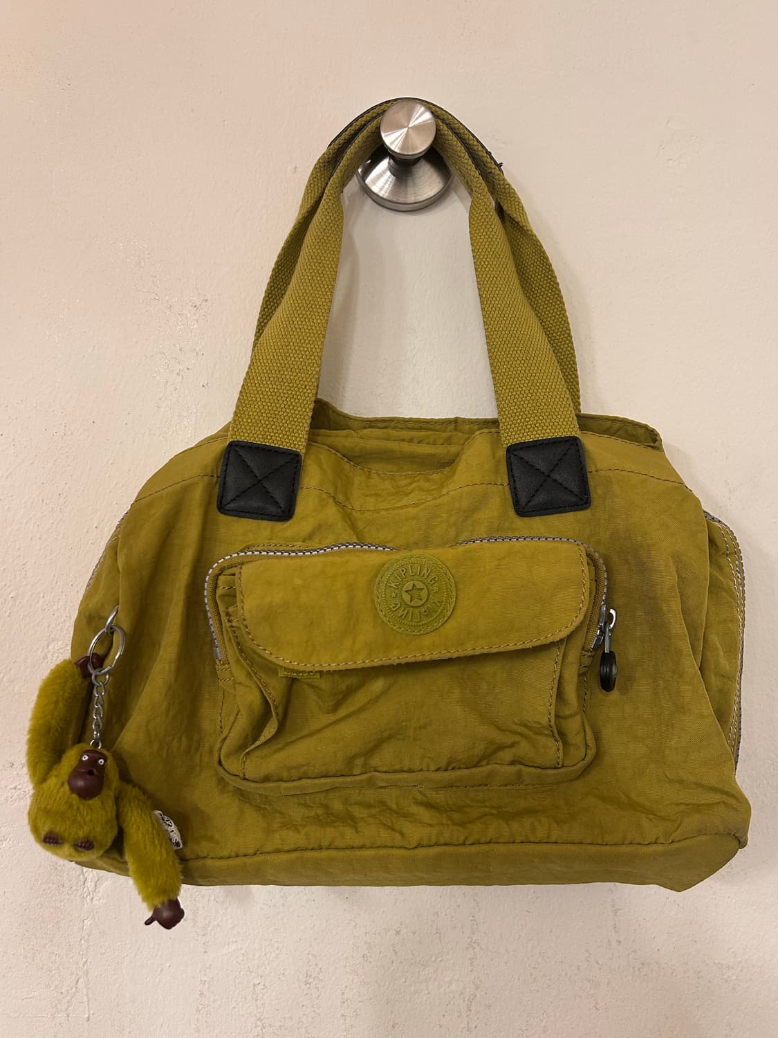 키플링 숄더백 토트백 올리브색 상품이미지1