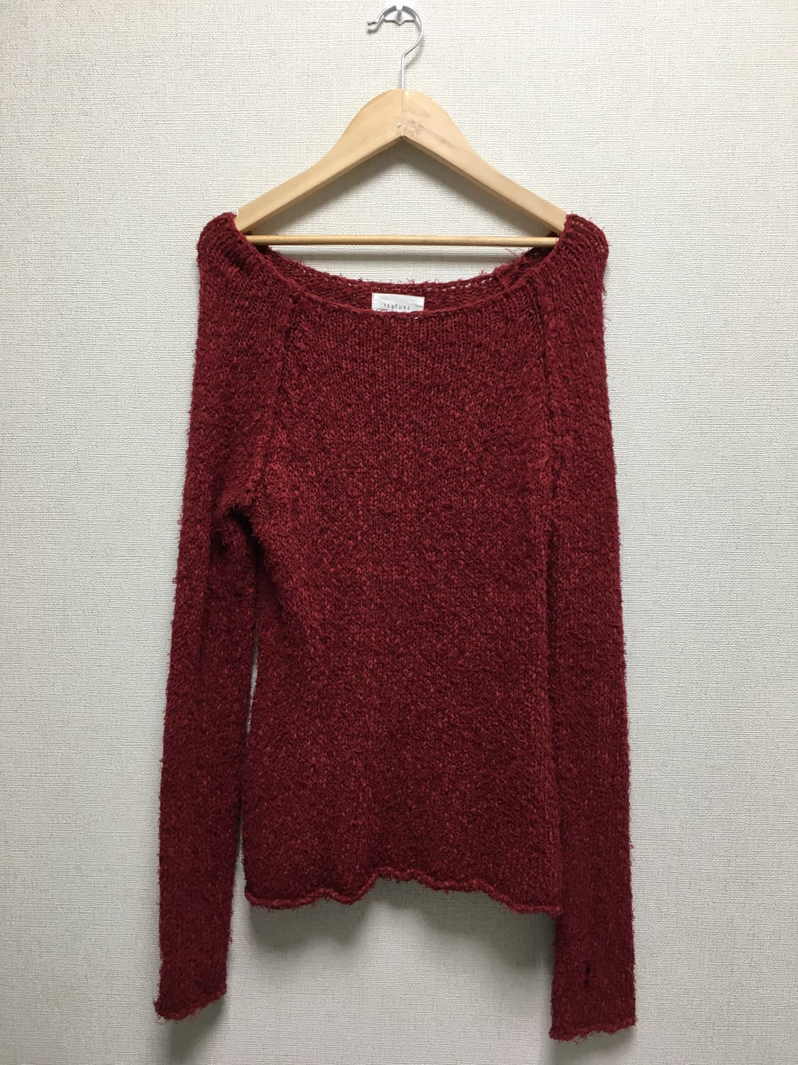 Vintage/ 레드 니트  상품이미지1