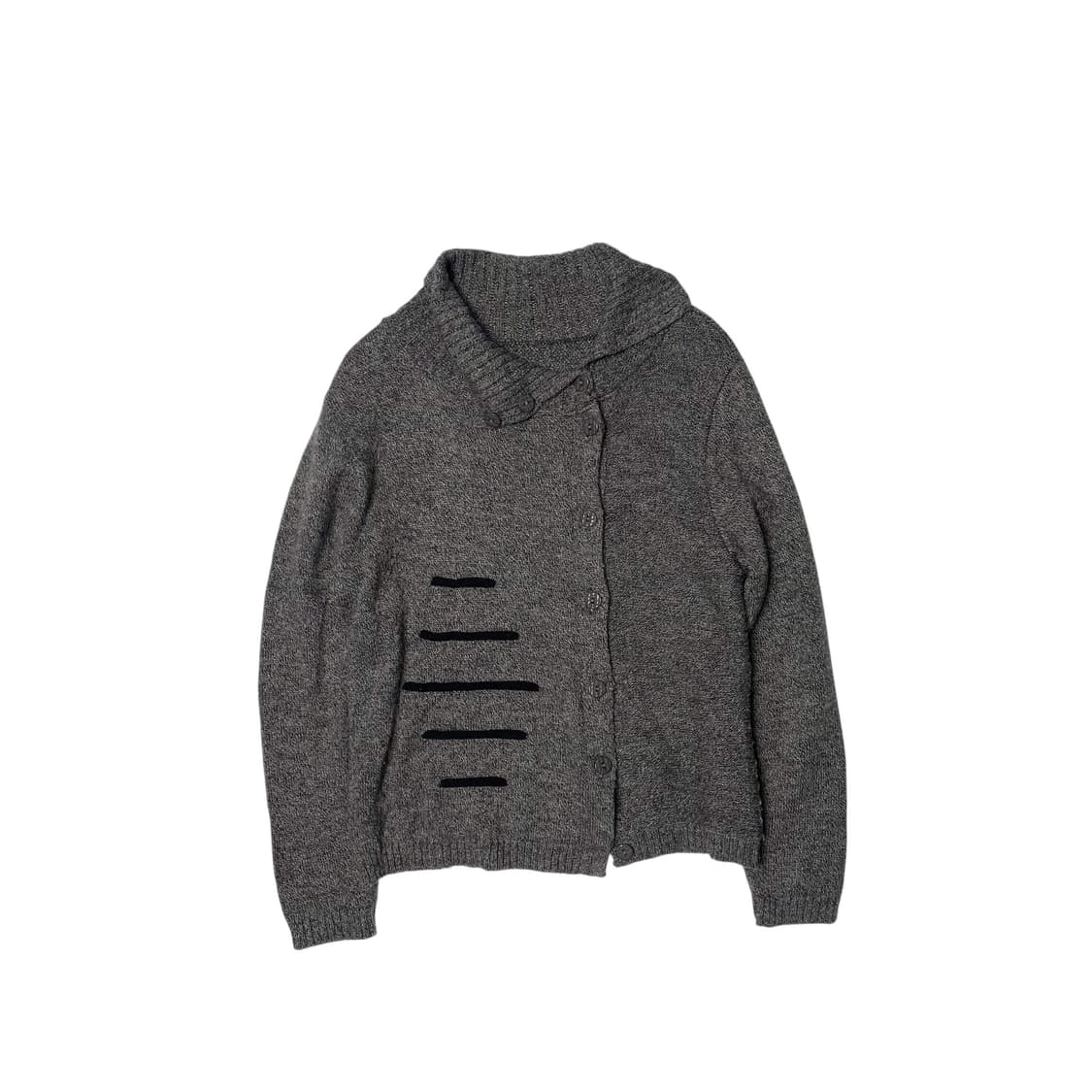 울 블렌드 보카시 스트라이프 니트 가디건 상품이미지1