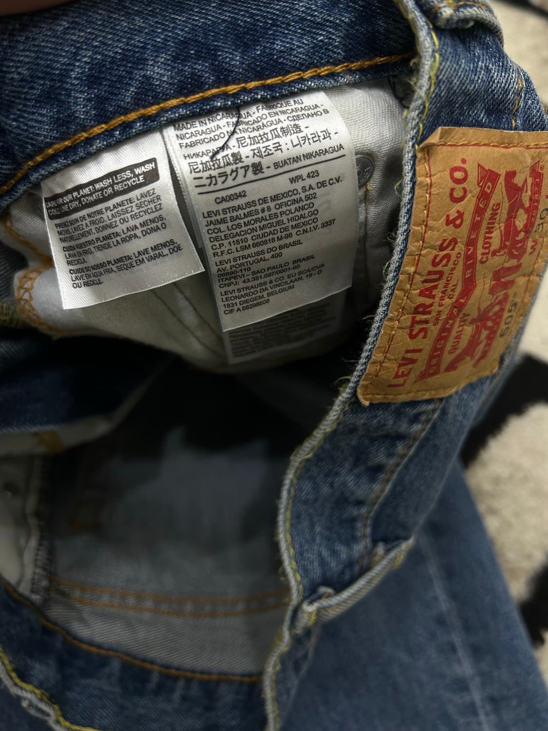 [30]리바이스505 레귤러핏 데님팬츠 상품이미지6