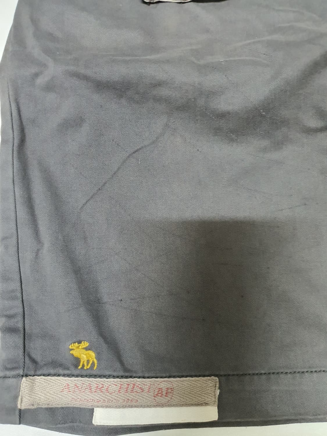 아베크롬비 빈티지 데미지 피그먼트 반바지  상품이미지4