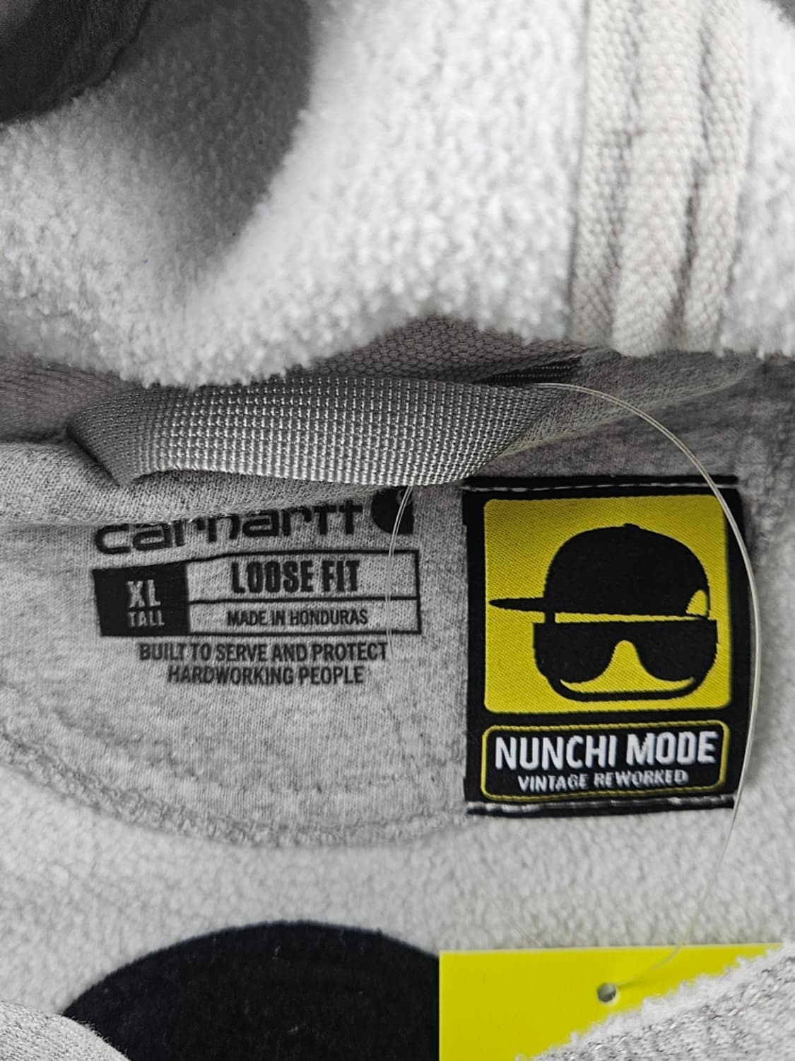 칼하트 X 아디다스 아플리케 커스텀 후드 티셔츠 ( XL )/ 10990 상품이미지9