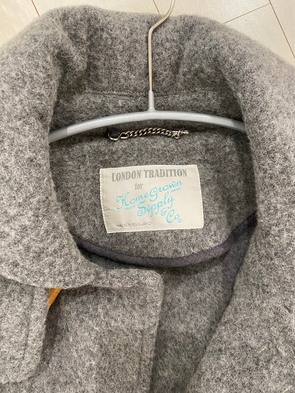 HGS 런던트레디션 더플코트 그레이 42 상품이미지2