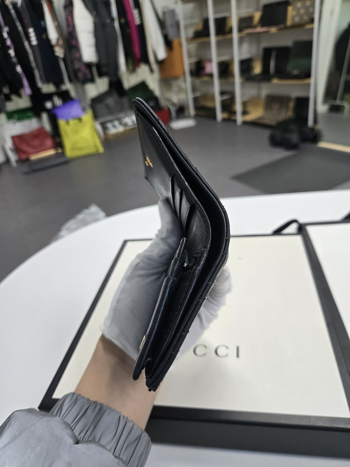 [A급컨디션]구찌 마몬트 GG 여성 반지갑 상품이미지5