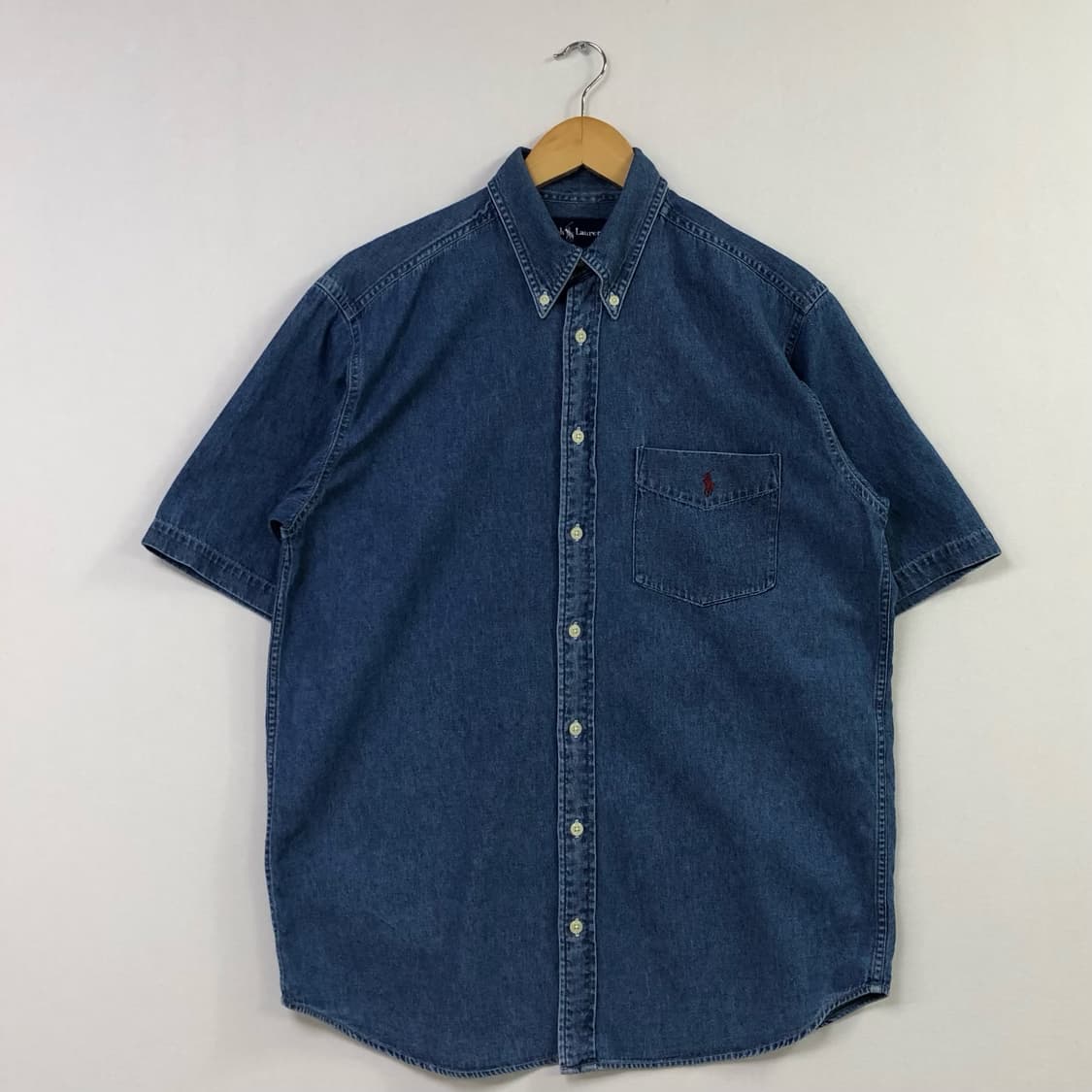L 폴로 데님 셔츠 상품이미지2