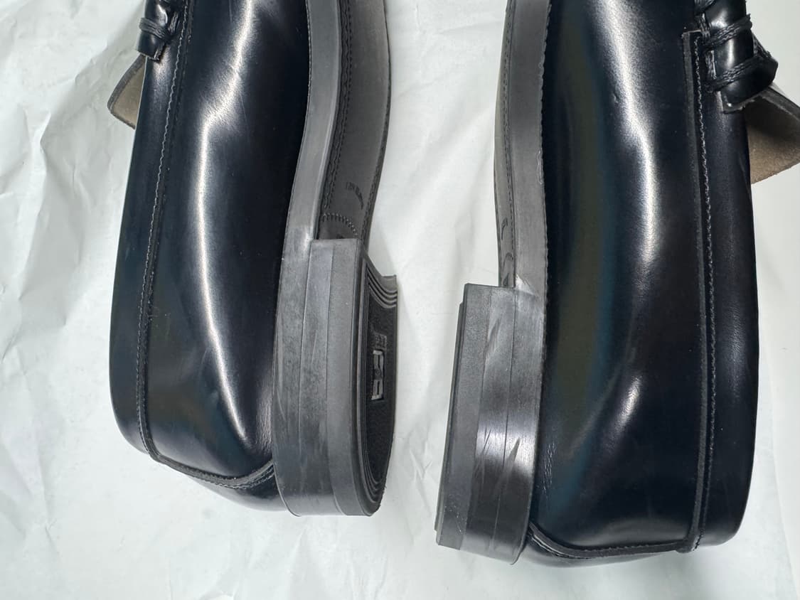 하루타 남성용 소가죽 페니로퍼 HS-906_BLACK 상품이미지4