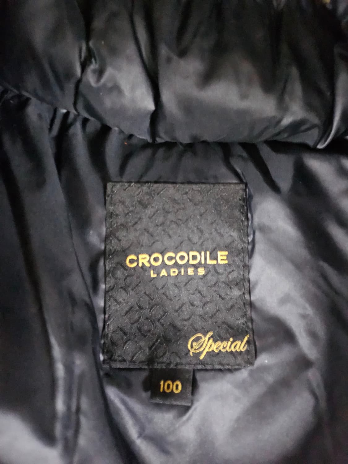 크로커다일 다운롱패딩 100 상품이미지4