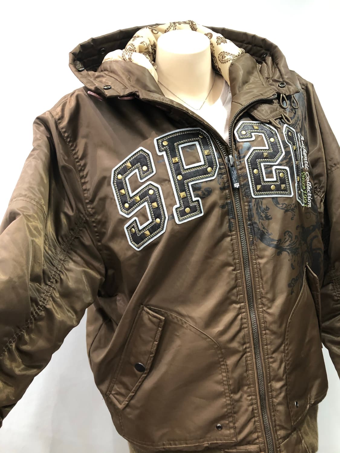 SP21 logo brown padding 상품이미지5