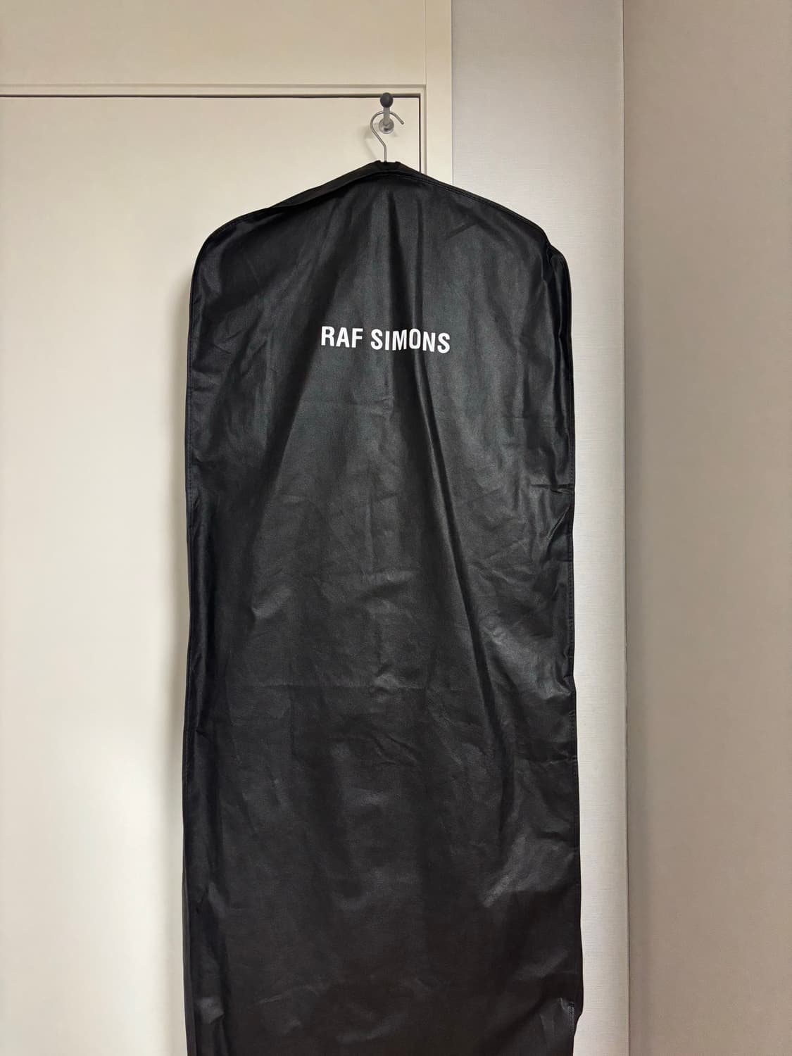 라프시몬스 23ss 더블코트 블랙 48 상품이미지3