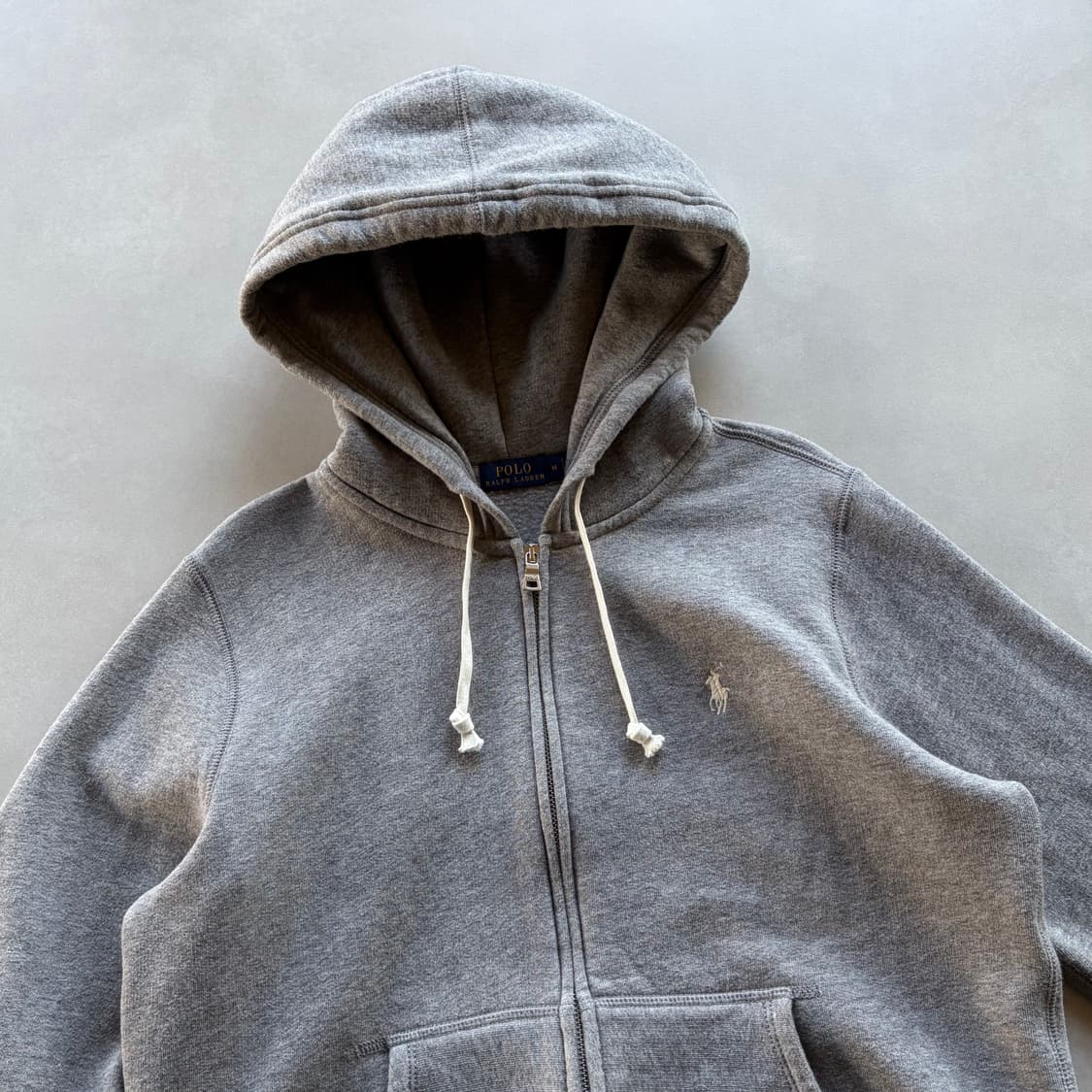 [M]폴로 랄프로렌 그레이 기모 후드집업  상품이미지3