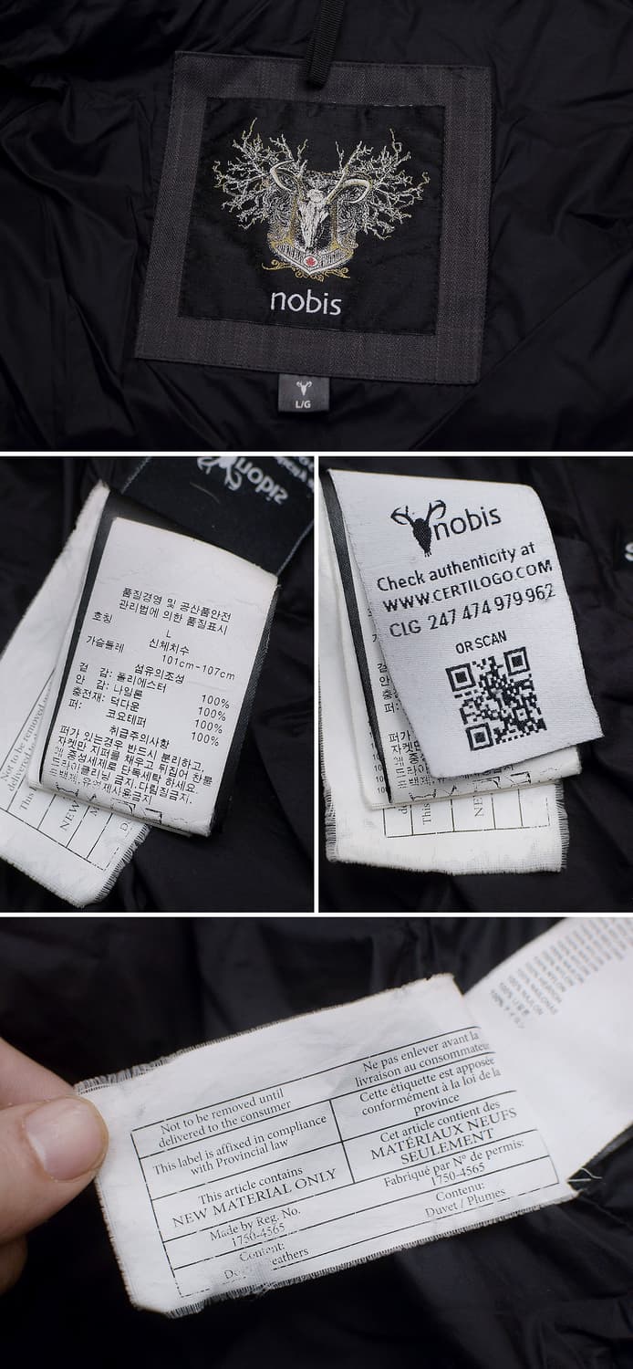 노비스 조한 헤비다운 롱패딩 파카 스틸그레이 (L / 105+) 상품이미지10