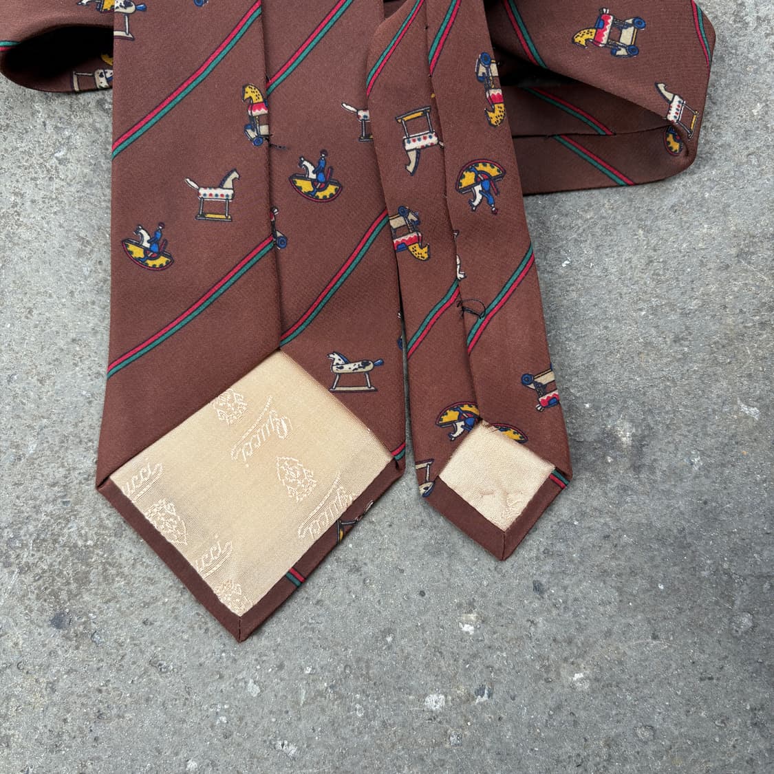 Gucci 빈티지 구찌 넥타이 상품이미지4