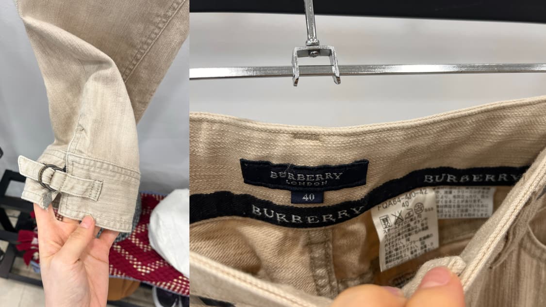 buberry beige capri pants 상품이미지8