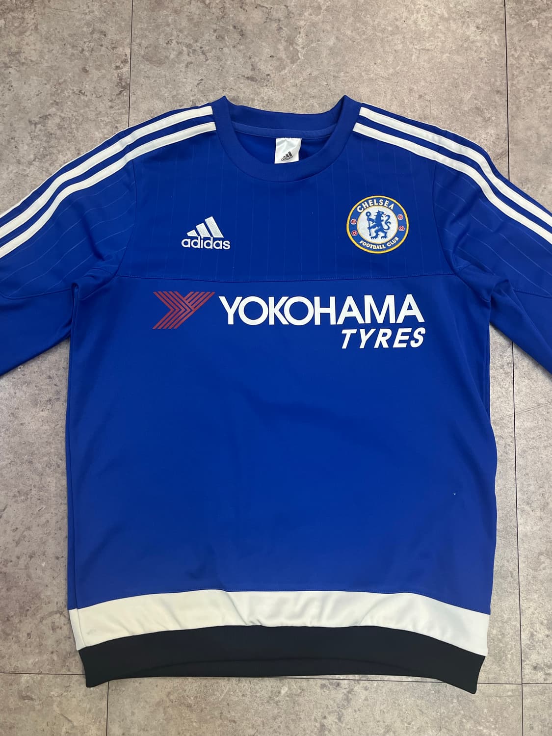 아디다스 첼시 요코하마 긴팔 유니폼 져지 블루 95 #csz2738  상품이미지4