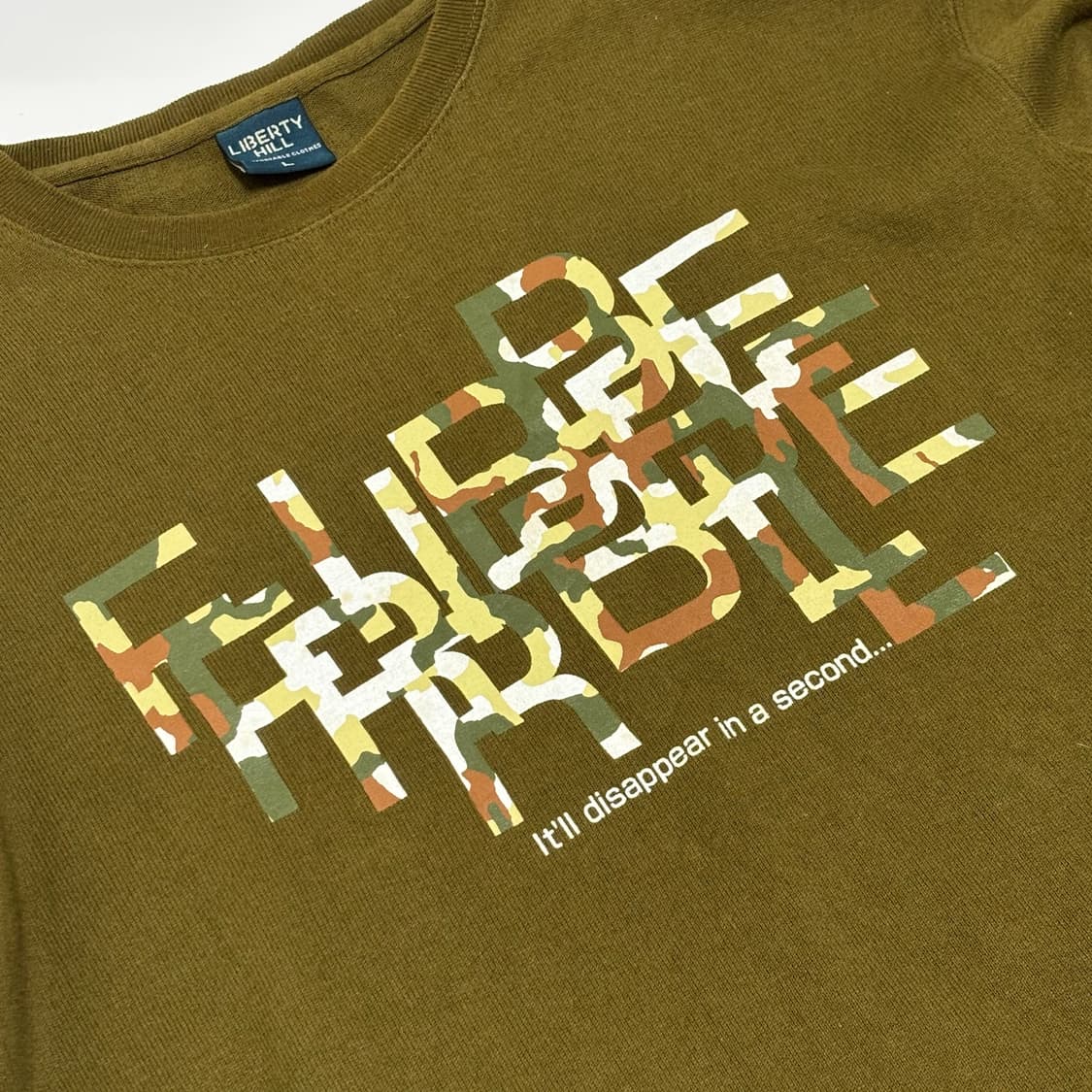 리버티 힐 카무플라주 긴팔 티셔츠 상품이미지2