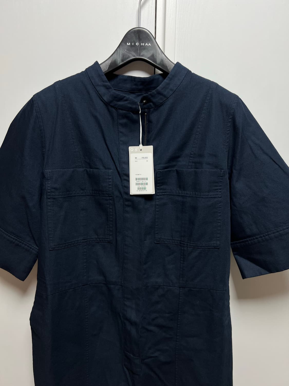 코스 cos 네이비 벨트 점프수트 상품이미지4