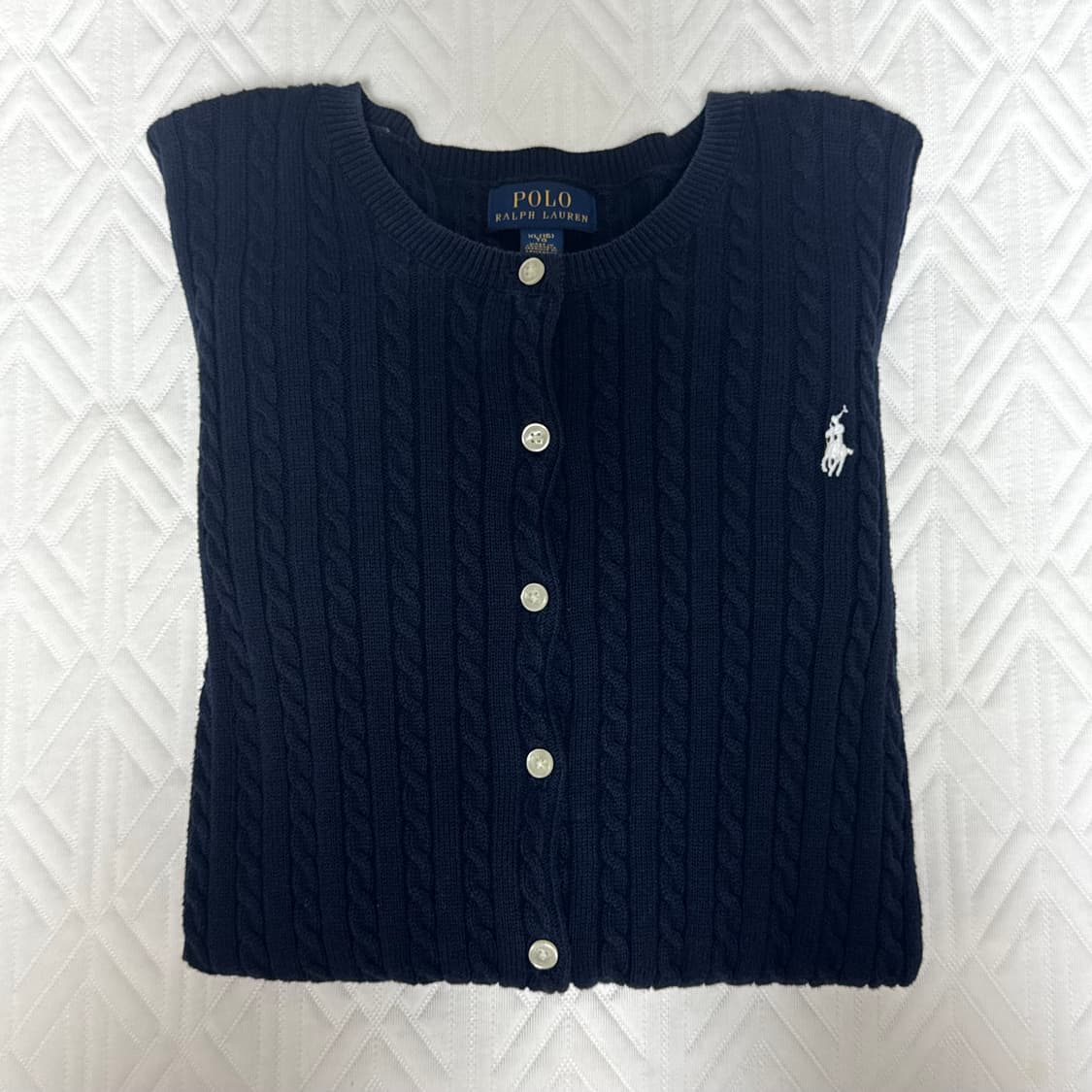 폴로 랄프로렌 네이비 니트 가디건 상품이미지2