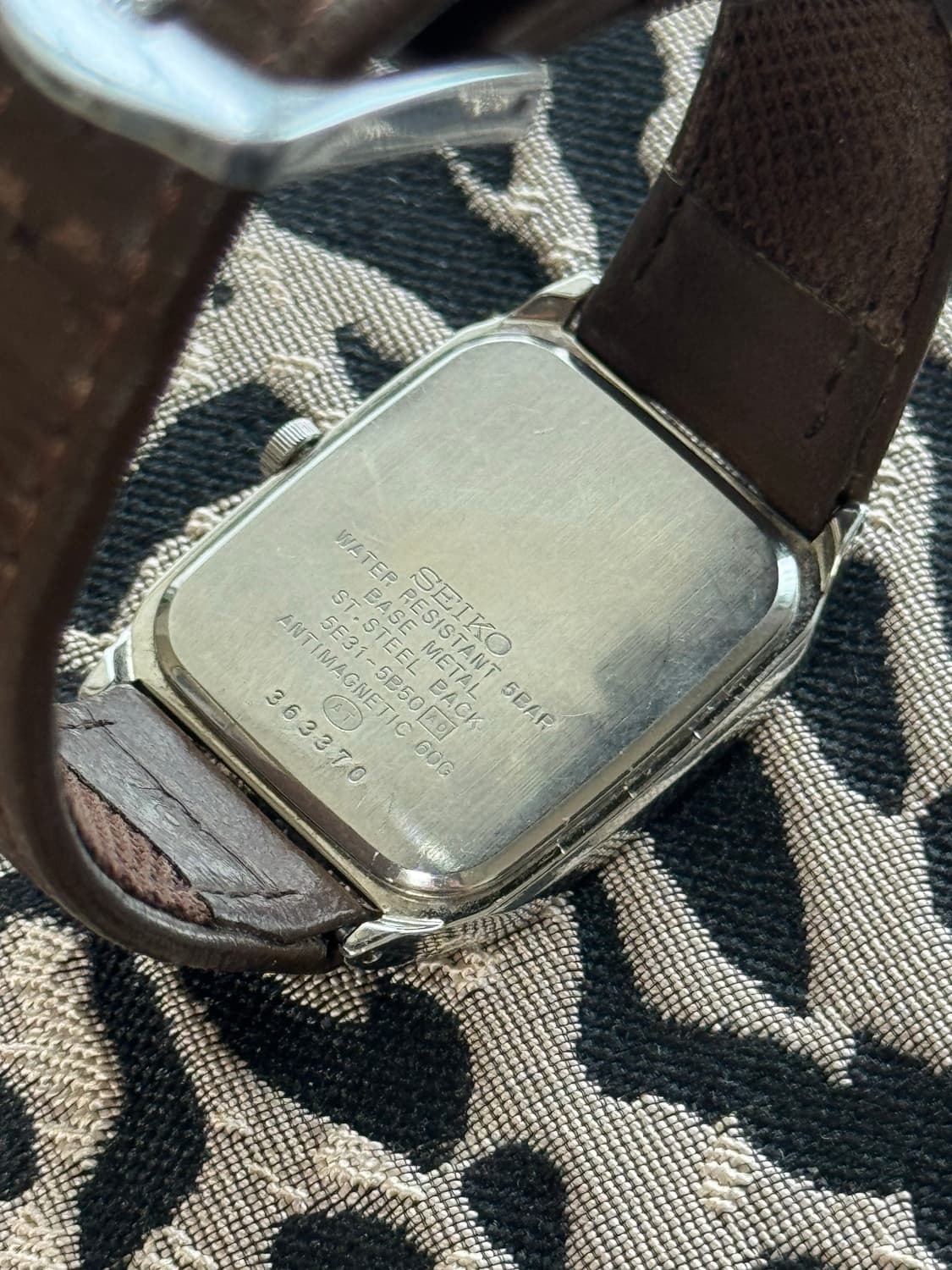 90s 빈티지 세이코 SPIRIT 쿼츠 상품이미지8