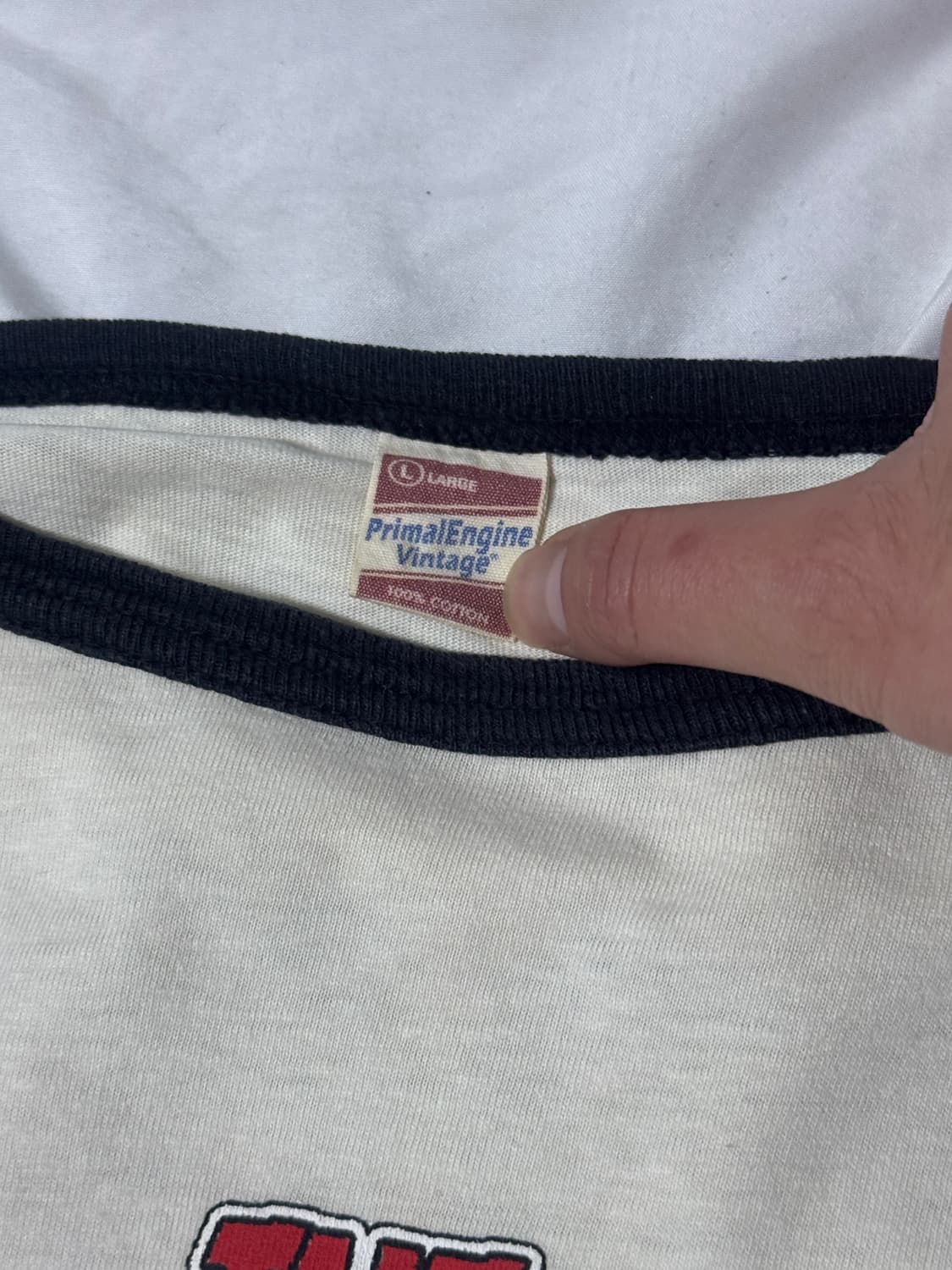 빈티지 롤링스톤즈 래글런 롱슬리브 상품이미지5