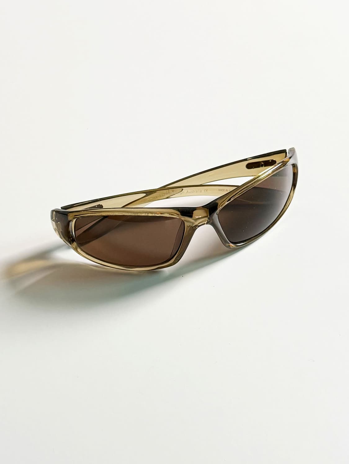 90s DIRTY DOG 엠버 브라운 스포티 틴트 빈티지 선글라스 상품이미지1