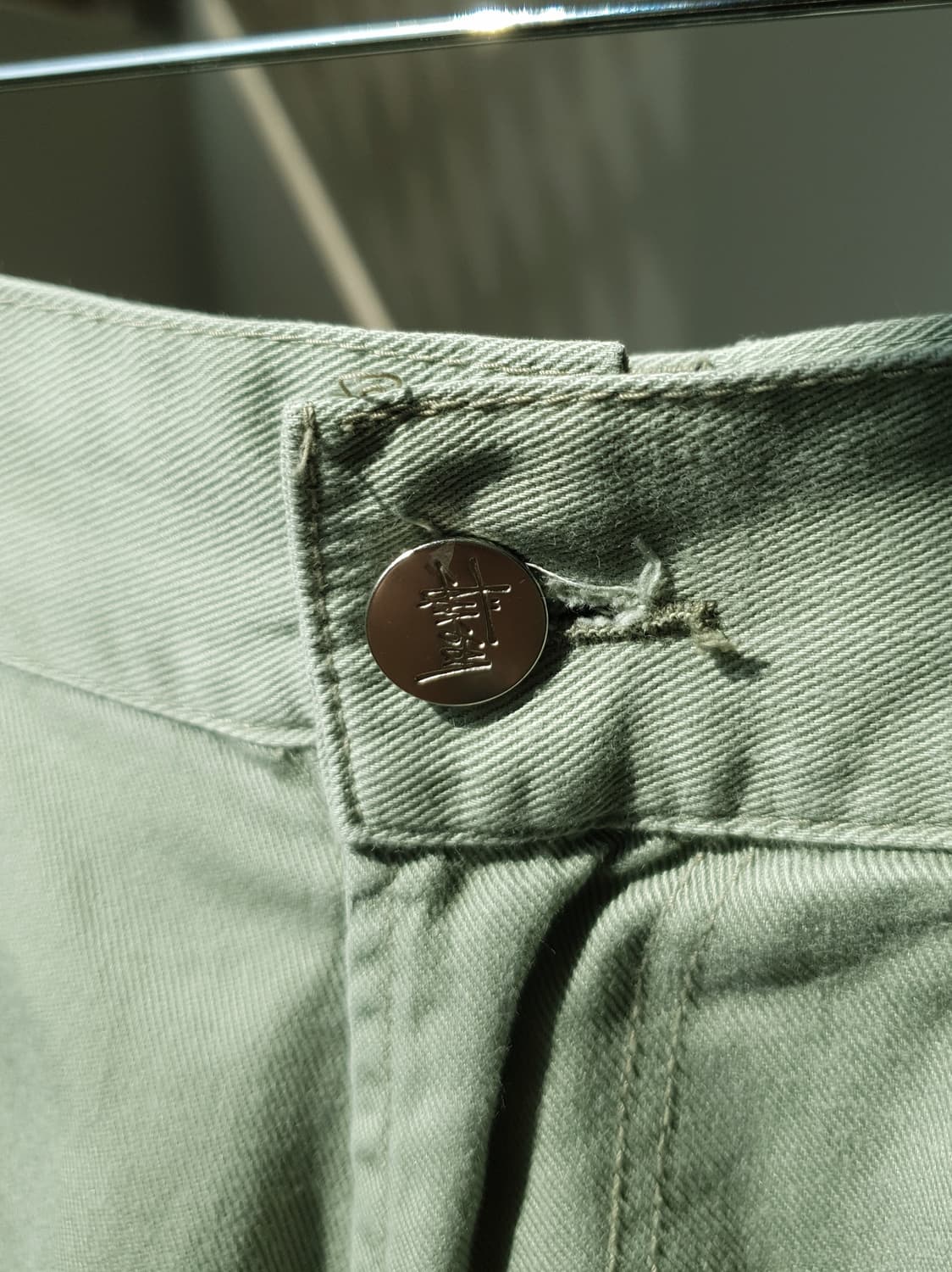 90s STUSSY work shorts 상품이미지4