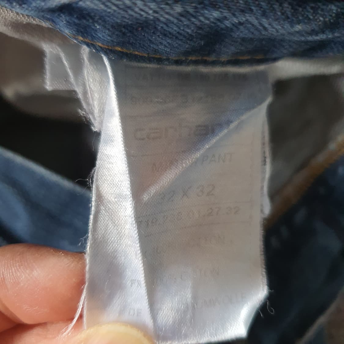 칼하트 빈티지 데님 팬츠 No.50 상품이미지6