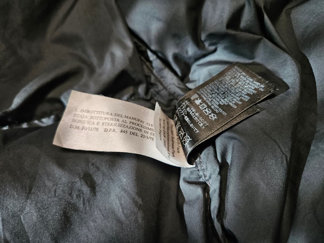 노스페이스 눕시 700 무광 블랙 구스다운 105 110사이즈 상품이미지9