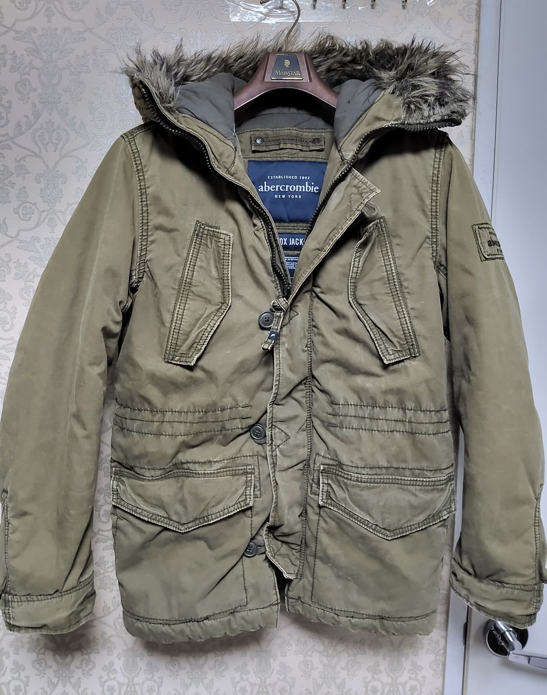 아베크롬비 윌콕스 헤비야상자켓 상품이미지2