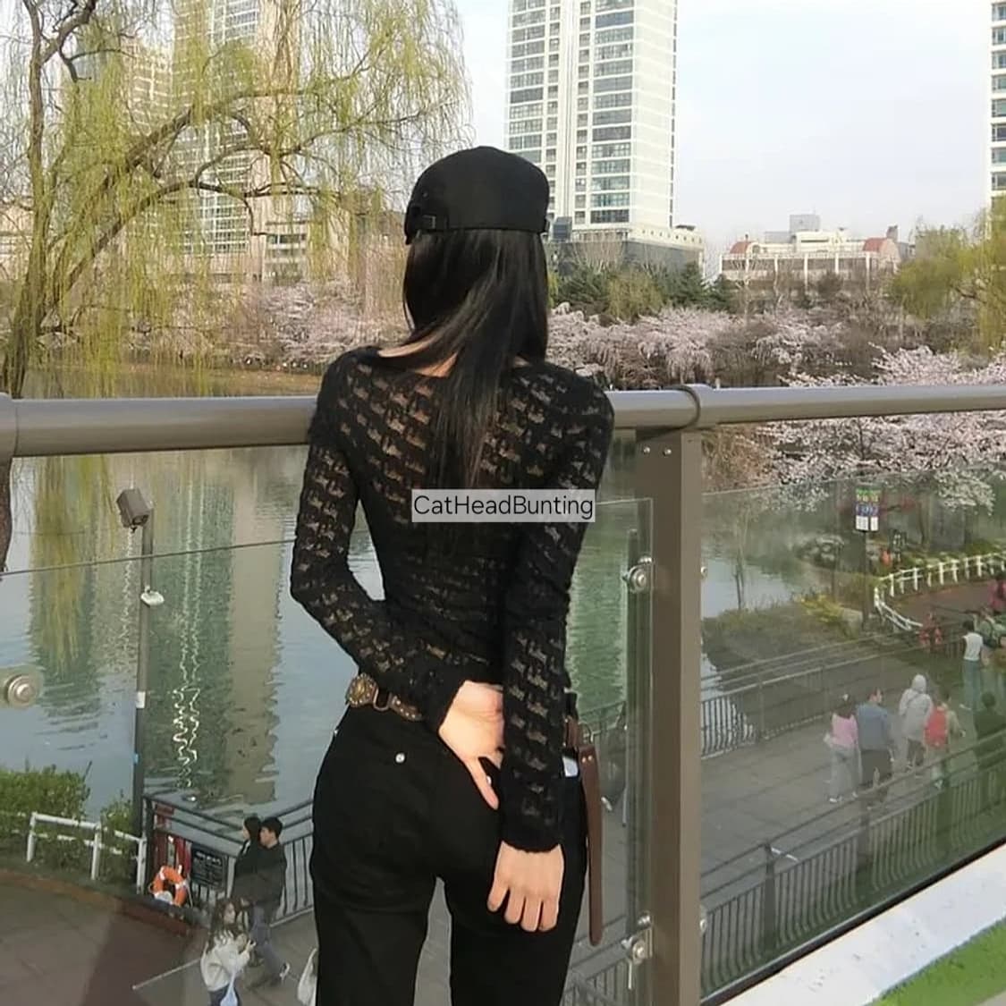 리본 레이스 시스루 티 더에펠 원더원더 클라따_미착용 새상품 상품이미지5