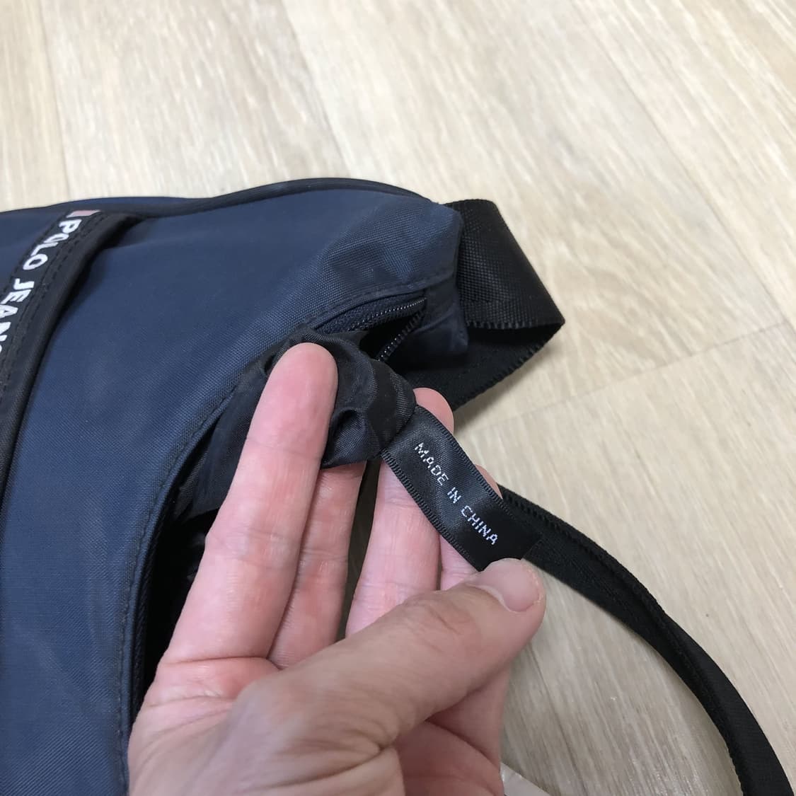 (OS) 새상품 00's 폴로 랄프로렌 폴로 진스 데드스탁 나일론 숄더백 상품이미지3