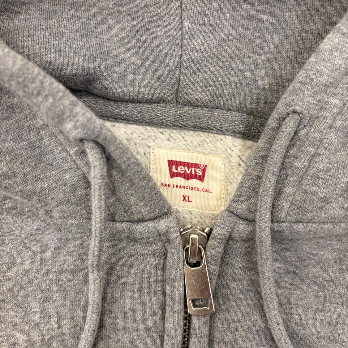 리바이스 빅로고 레드탭 후드집업 상품이미지4